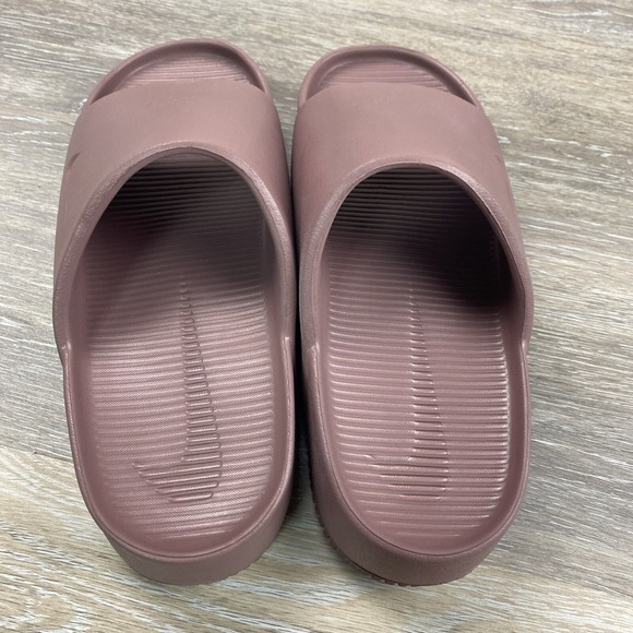 Nike Calm Slides Smokey Mauve DX4816-201 Women's Size 7 Men- 6‎ NEW - Picture 6 of 9